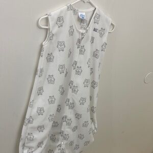 Halo White Owl Print Kids Sleep Sack